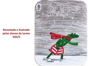 o sapo no inverno