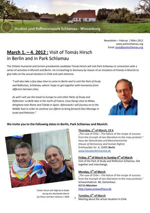 Newsletter Feb/Mar 2012