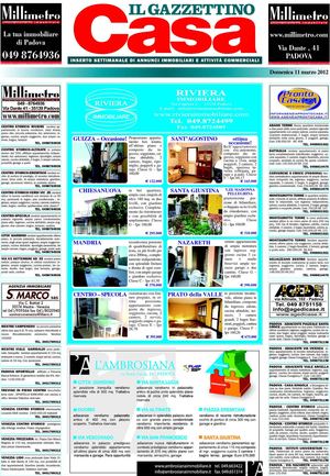 Gazzettino Casa 11/03/2012