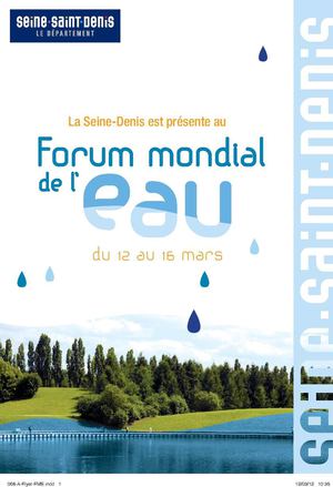 La Seine-Saint-Denis au Forum Mondial de l'eau !