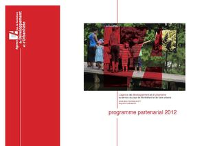Programme partenarial 2012 de l'Agence de Développement et d'Urbanisme du Pays de Montbéliard