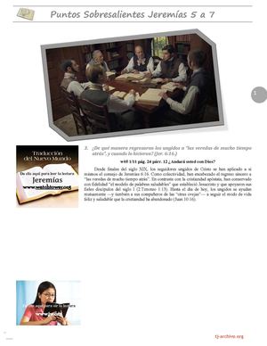 Puntos Sobresalientes Jeremias 5 a 7