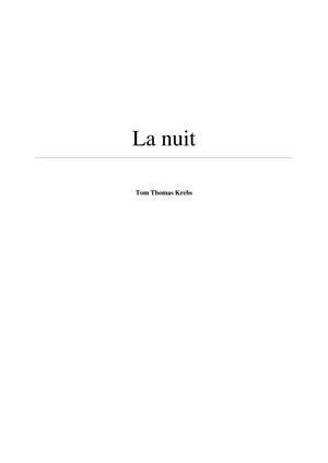 La nuit