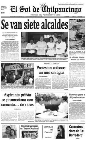 El Sol de Chilpancingo - 8 Marzo 2012