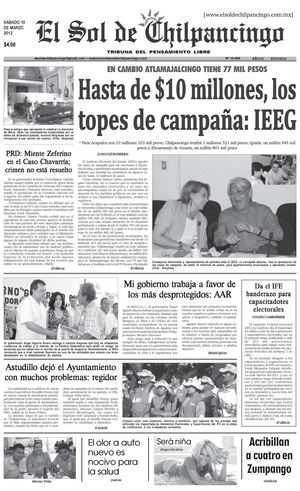 El Sol de Chilpancingo - 10 Marzo 2012