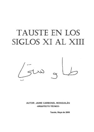 Tauste en los siglos XI al XIII