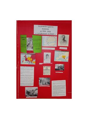 Exposition Première Guerre Mondiale