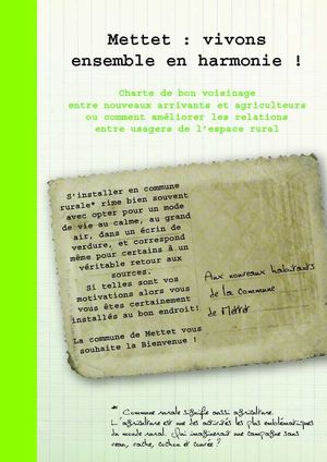 Charte agriculteurs - habitants