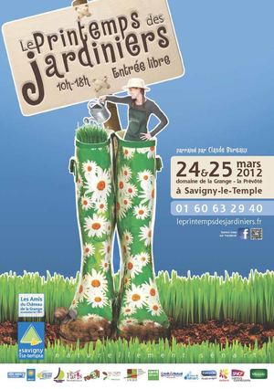 Programme du Printemps des jardiniers 2012 à Savigny le temple