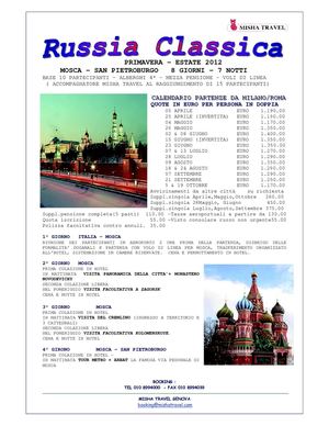3 RUSSIA CLASSICA 2012