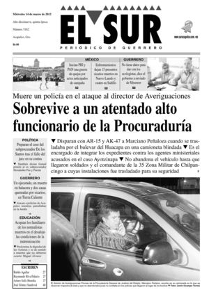 El Sur 14 de marzo de 2012