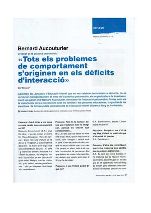 Article Aucouturier