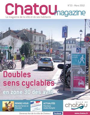 Chatou Magazine du mois de mars 2012