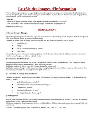 Fiches pédagogiques du Clemi