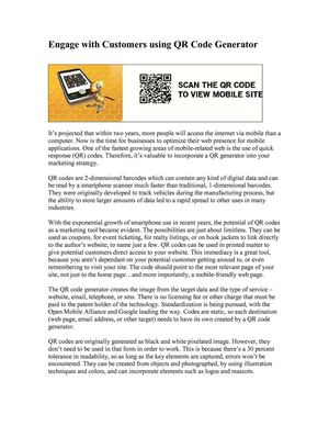 QR Code Generator | QR Code Creator