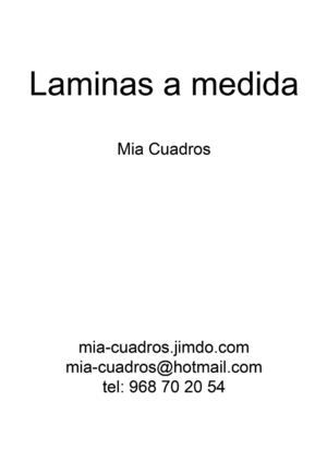 Catalogo de Laminas a Medida 1