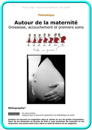 Autour de la maternité 