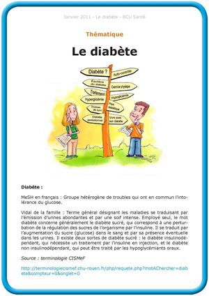 Le diabète