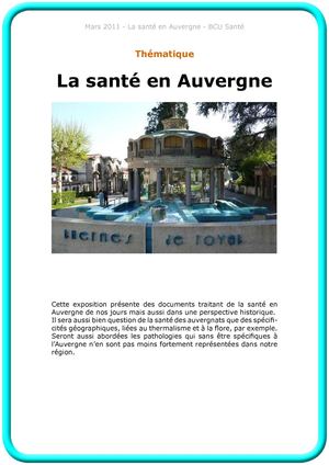 La santé en Auvergne