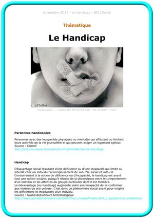 Le handicap