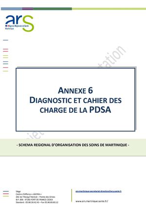 F - Annexe 6 SROS - Diagnositc et cahier des charges de la PDSA