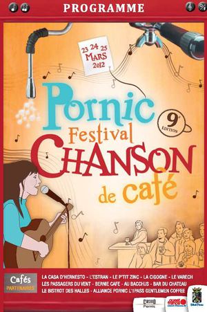 Festival de la Chanson de Café  Pornic 2012