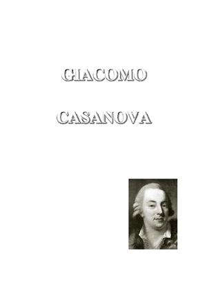 Giacomo Casanova