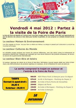 2012 FOIRE DE PARIS