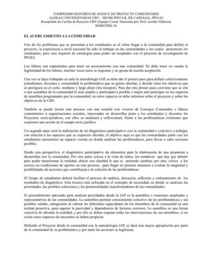 EL ACERCAMIENTO A LA COMUNIDAD