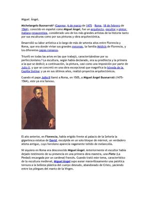 Miguel Ángel.