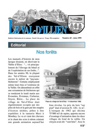 N° 43 - juin 1999
