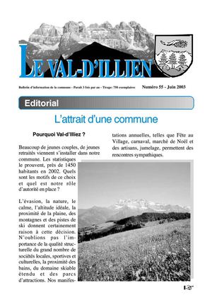 N° 55 - juin 2003