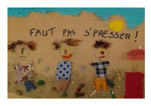"Faut pas s'presser!", écrit et illustré par les élèves de Mme Arnoult - Ecole A. Briand Primaire