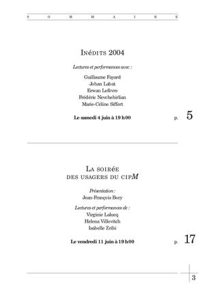 ' ' ' Le Cahier du Refuge ' ' ' 128