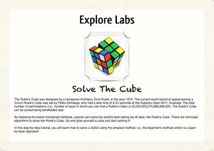 Solve The Cube