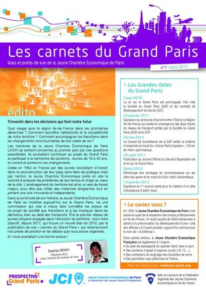 CARNET DU GRAND PARIS MARS 2012