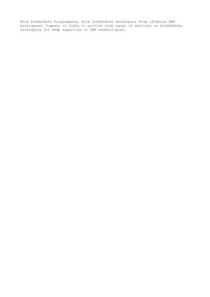 Hire DotNetNuke Programmers | Hire DotNetNuke Developers | Offshore DNN Development India