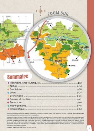 Tourisme à La Flèche, Baugé et Durtal  