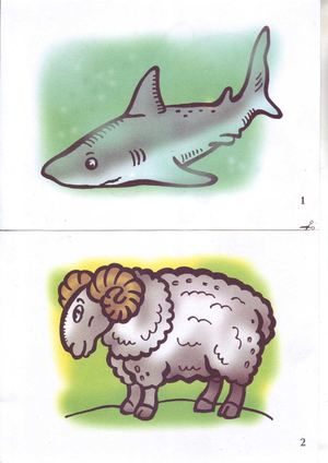 Тварини. Комплект наочності