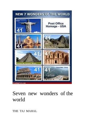 Wonders of the world