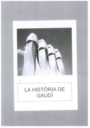 Conte gaudinià: la història de Gaudí (P5B)