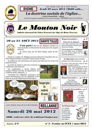 Le mouton noir N°5
