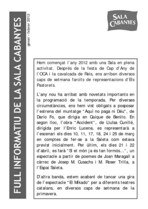 març - abril 2012 