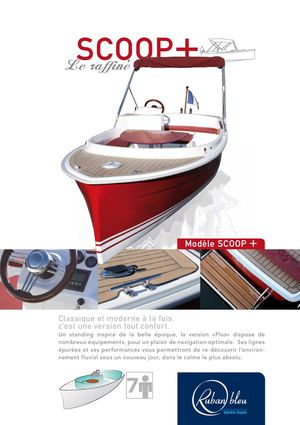 Le Scoop + , un bateau électrique luxe 7 places