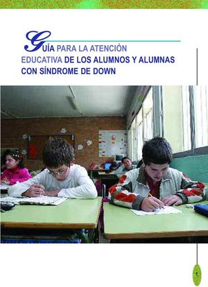Guía de Atención Educativa para el Síndrome Down