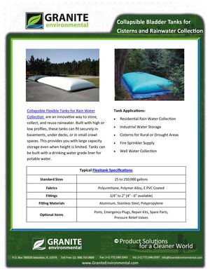 Rainwater Storage Tank