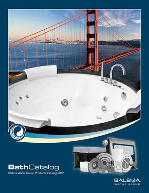 Spa Products Catalog 2012