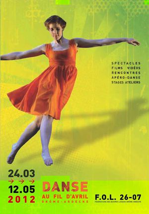Programme Danse au Fil d'Avril 2012