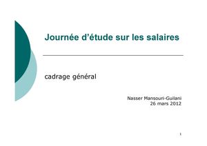 Diaporama Salaire du 26 mars (Nasser Mansouri Guilani)