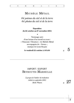 ' ' ' Le Cahier du Refuge ' ' ' 131